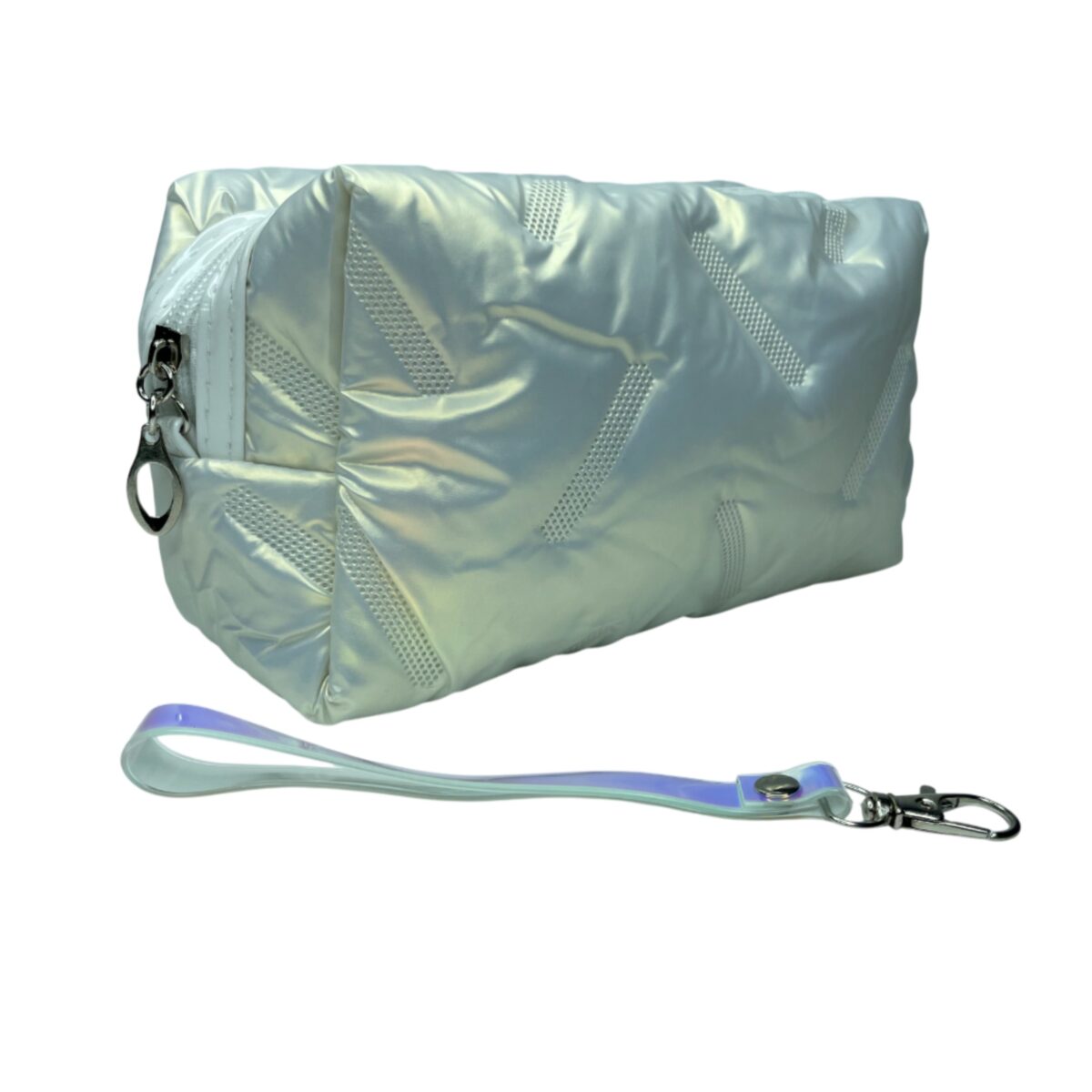 Makeup Bag Metallic side